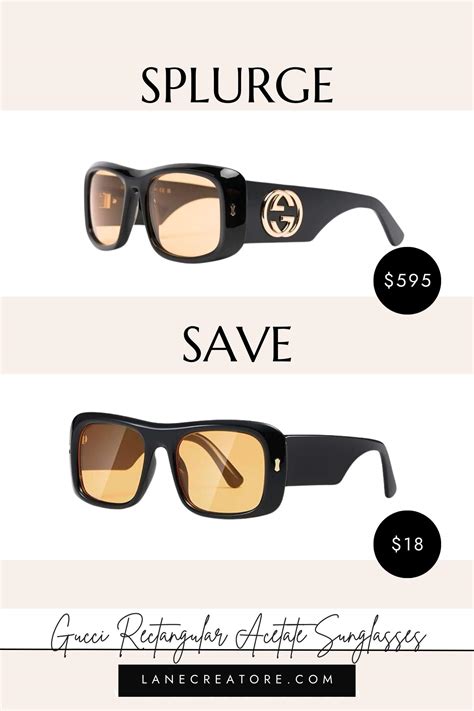 gucci sunglasses dupe|gucci inspired sunglasses.